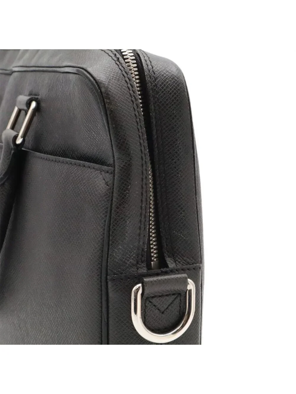Louis Vuitton Taiga PDB PM Business Briefcase Document Purse Ardoise Black